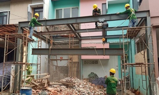 tukang las konstruksi baja berat